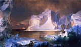 Frederic Edwin Church The Icebergs painting
